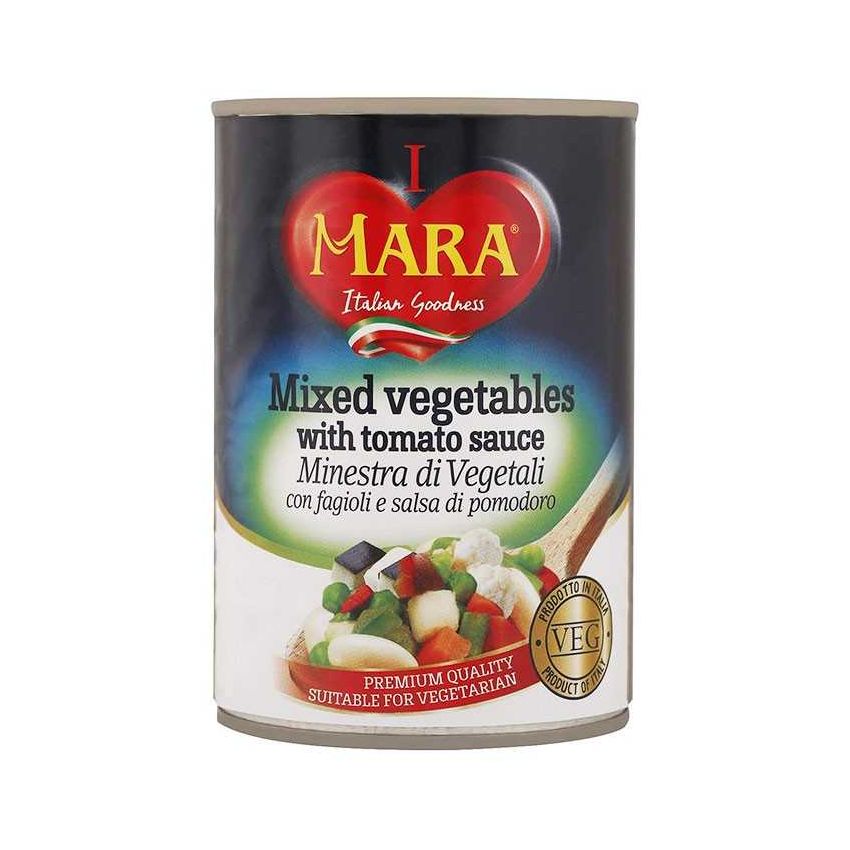 Mara Italian Mix Vegetables in Tomato Sauce Can 400g
