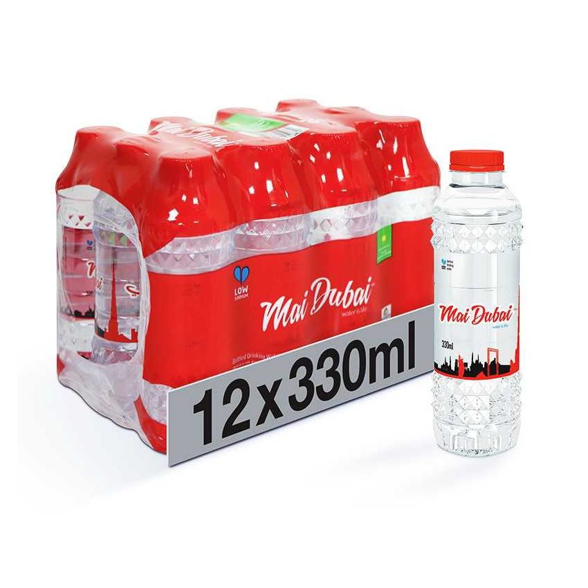 Mai Dubai Drinking Water 330ml Pack of 12 Online Falcon Fresh Online