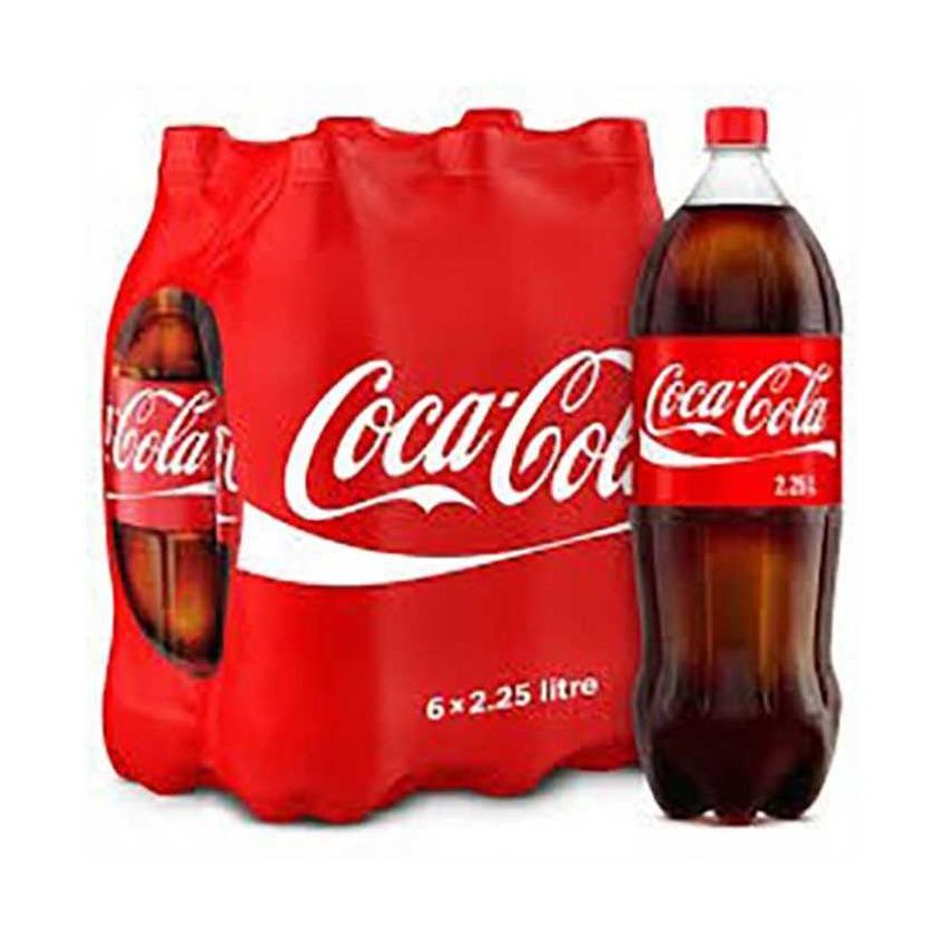 Coca Cola Soft Drink 2.25 L Pack of 6 Falcon Fresh Online Best