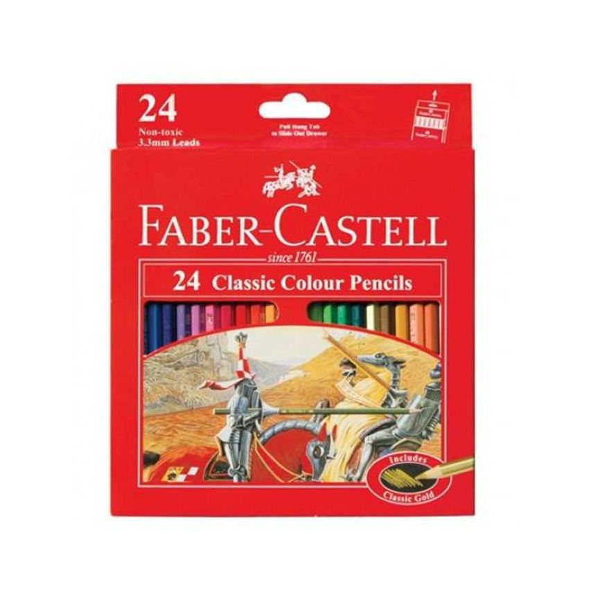Faber Castell 24-Piece Classic Colour Pencils Online | Falconfresh ...