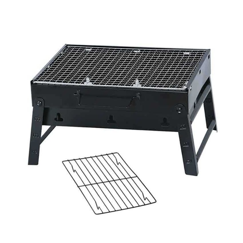 Barbeque Grill Set Black