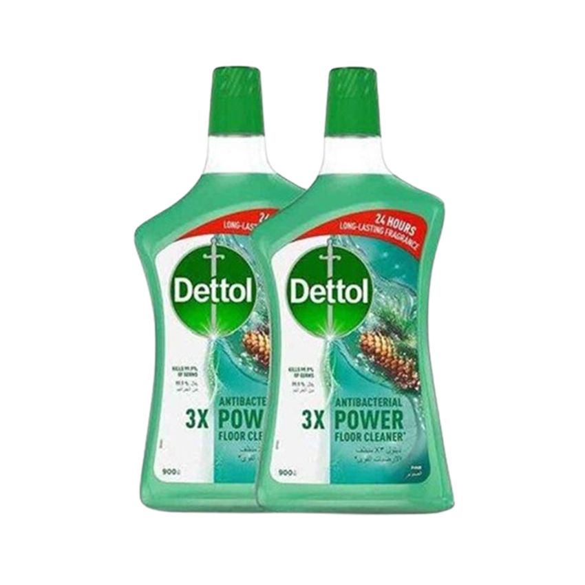 Dettol Pine Antibacterial Power Floor Cleaner with 3 times Powerful
