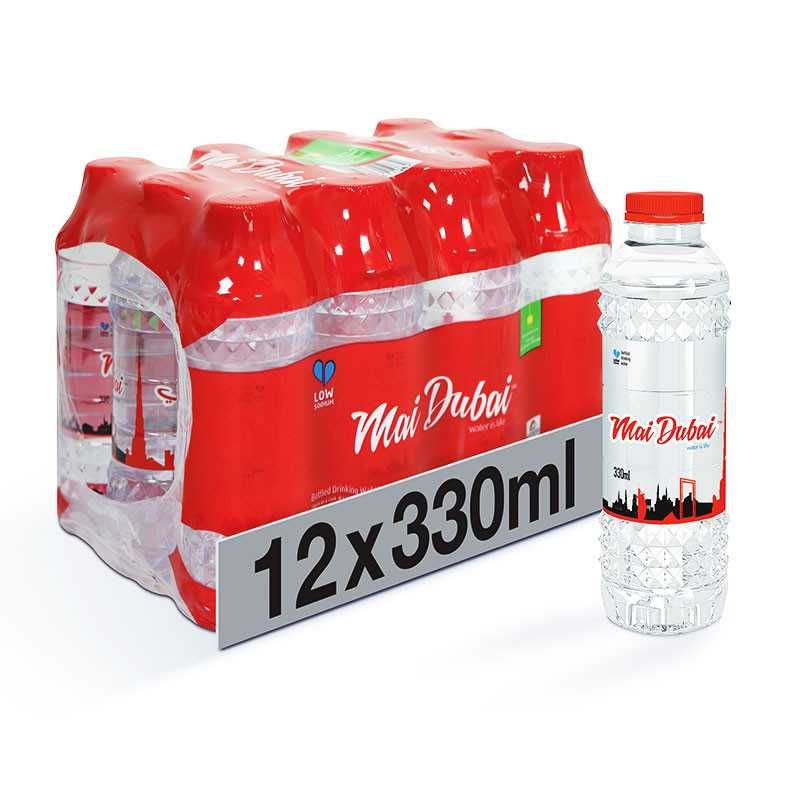 Mai Dubai Drinking Water 330ml Pack of 12 Online Falcon Fresh Online Best Price & Quality