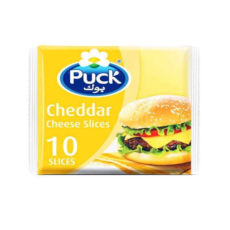 Puck Cheddar Cheese 10 Slices 200g Online Falcon Fresh Online Best