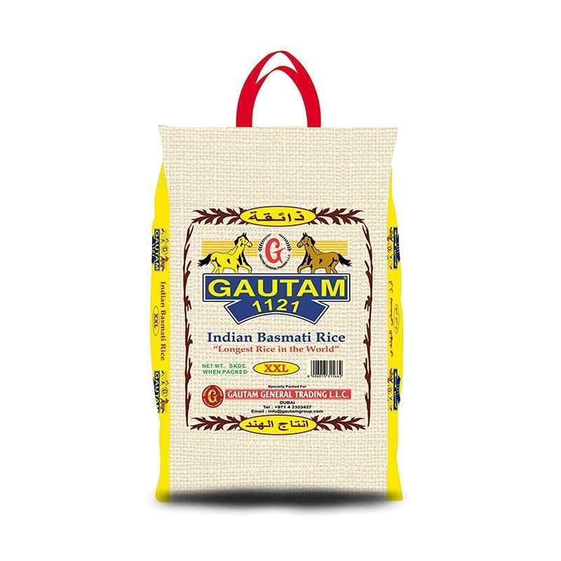 Gautam 1121 Indian Basmati Rice XXL 5kg Online Falcon Fresh Online Best Price & Fresh Fruits
