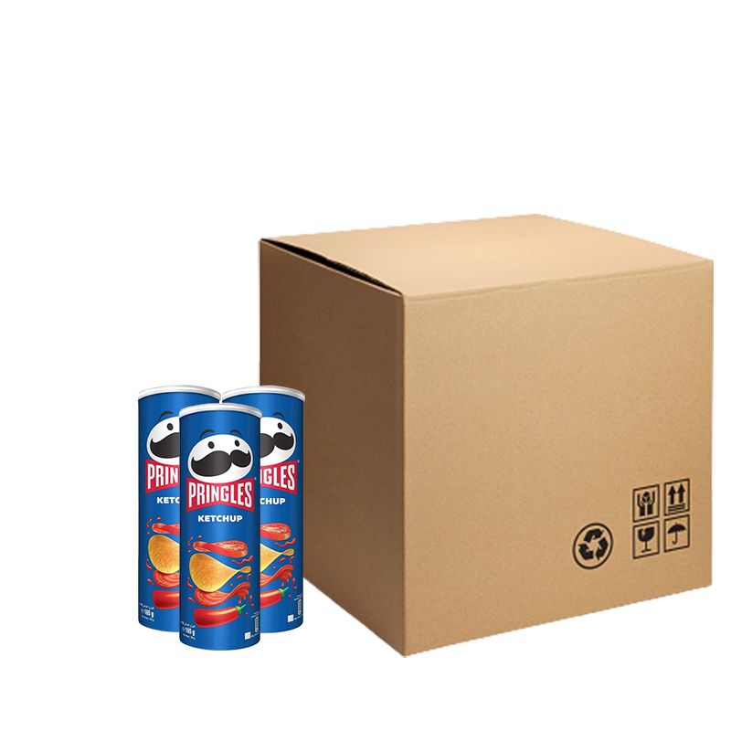Pringles Ketchup Chips 165gm Pack of 19
