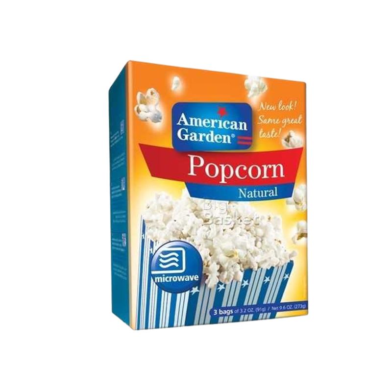 American Garden Pop Corn Natural 273g