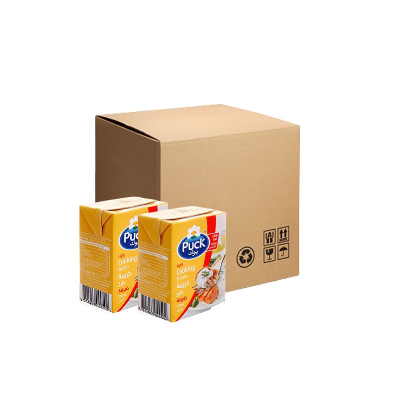 Puck Light Cooking Cream 200ml , Box of 24
