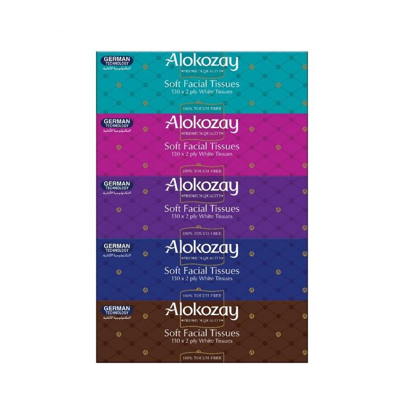 Alokozay Soft Facial Tissues 130 Sheets Pack of 5 Buy Face Mask