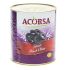 Acorsa Sliced Black Olives Tin 1.56 Kg