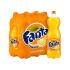 Fanta Orange Soft Drink 2.25L Pack of 6