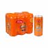 Star Orange Carbonated Soft Drink 300ml Pack of 6
