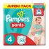 Pampers Pants Diapers Size 4, 9-14 kg Jumbo Pack