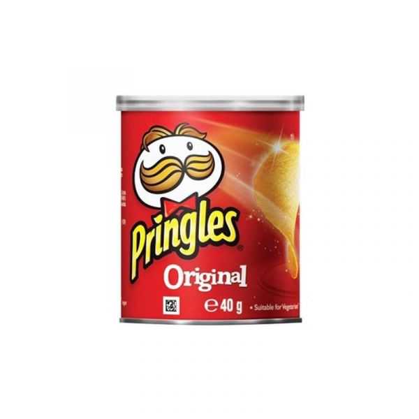 Pringles Original Chips 40gm Pack of 12 Online | Falcon Fresh Online ...