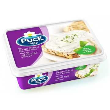 Puck Cream Cheese Garlic & Herbs 200g