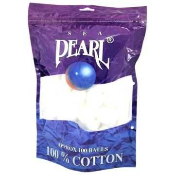 Sea Pearl 100-Piece Cotton Balls White