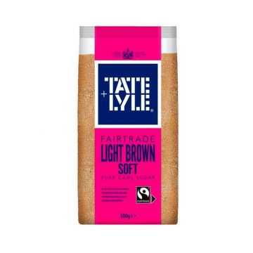Tate & Lyle Fairtrade Light Soft Brown Sugar 500g