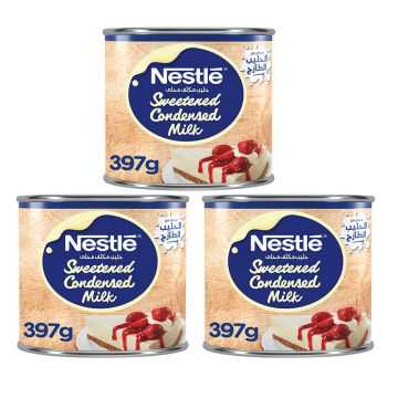 Nestle Sweetened Condensed Milk 370g Pack of 3