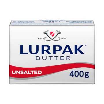 Lurpak 100% Butter Unsalted 400g