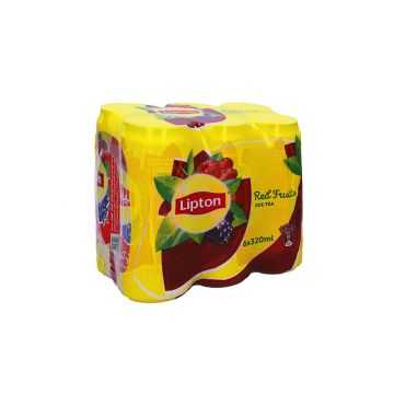 Lipton Red Fruit Flavour Ice Tea 315ml Pack of 6