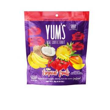 YUM'S Premium Freeze Dried Tropical Fruit Ecuador 10g