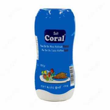 Coral Pure Refined Iodized Salt Bottle 700g