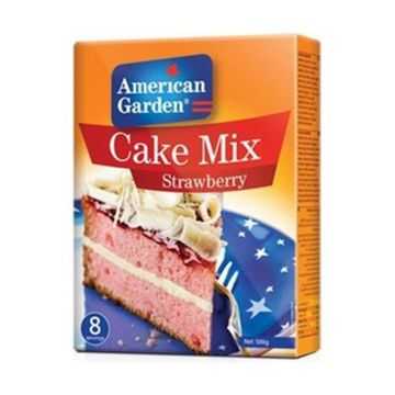 American Garden Strawberry Cake Mix 500g