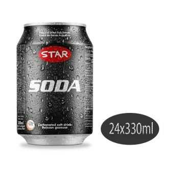 Star Soda Can 24 x 300ml