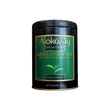 Alokozay Gunpowder Green Tea Tin 225g