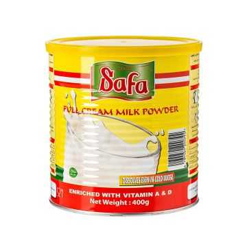 Safa Full Cream Milk Powder Tin 400g