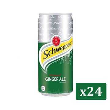 Schweppes Ginger Ale Soft Drink 300ml Pack of 24
