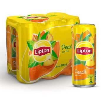 Lipton Peach Flavour Ice Tea 315ml Pack of 24