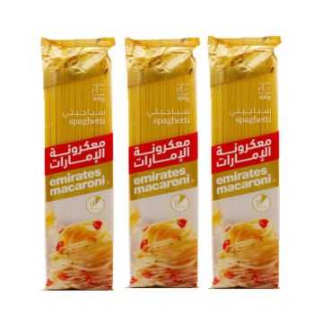 Emirates Macaroni Spaghetti 400g Pack of 3