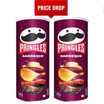 Pringles Violet Barbeque Chips 2x165g