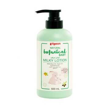 Pigeon Natural Botanical Baby Milky Lotion - 500ml