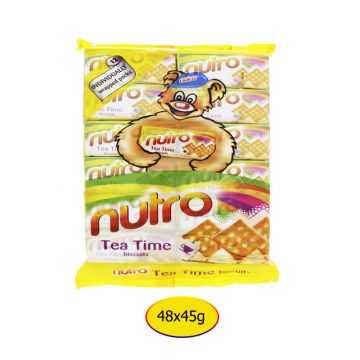 Nutro Tea Time Biscuits 45g x 48pieces