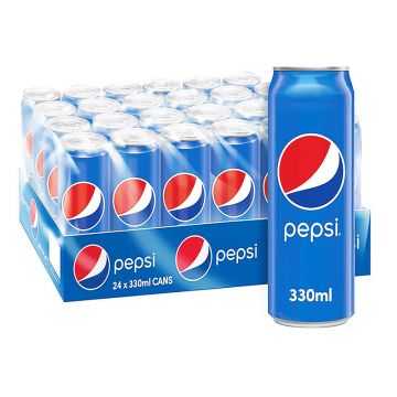 Pepsi Regular Can 330ml Pack of 24