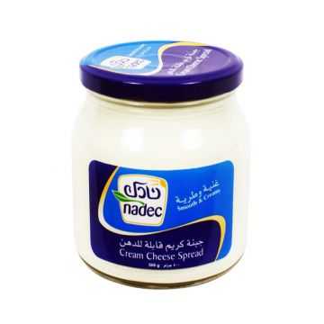 Nadec Cream Cheese Glass 500g Pack of 2