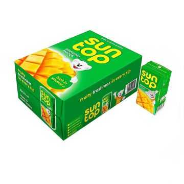 Sun Top Mango Fruit Drink 125ml Pack of 18