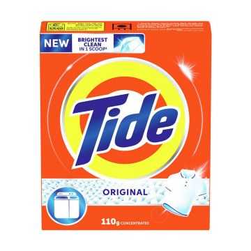 Tide Laundry Detergent Powder 110g Pack Of 72