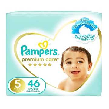 Pampers Premium Care Diapers Size 5, 11-16kg - 46pcs