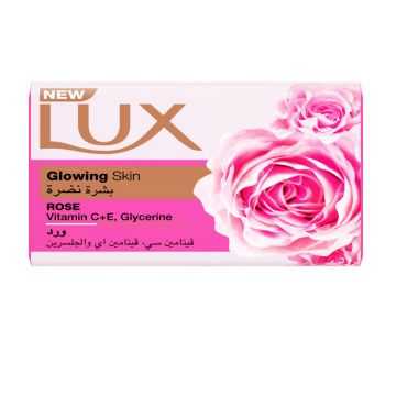 Lux Glowing Skin Rose Bar Soap 170g