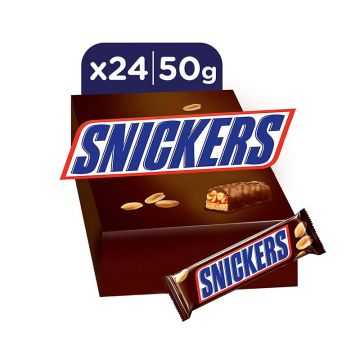 Snickers Chocolate Bar 24 Pieces