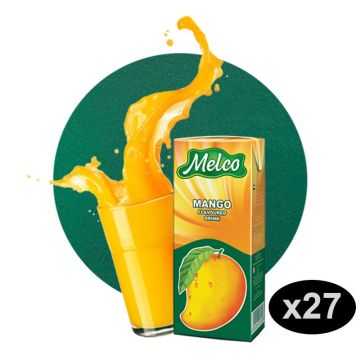 Melco Orange Flavored Drink 180ml Pack of 27