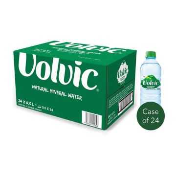 Volvic Natural Mineral Water 500ml Case of 24