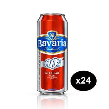 Bavaria Non Alcoholic Beer Can 500ml Pack of 24