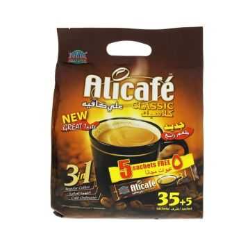 Alicafe Classic 3In1 Regular Coffee 40 Sachets