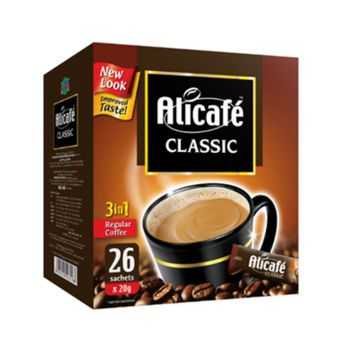 Alicafe Classic 3 in 1 Instant Coffee 26 Sachets