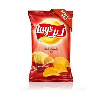 Lays Chilli Potato Chips 170g Pack of 20