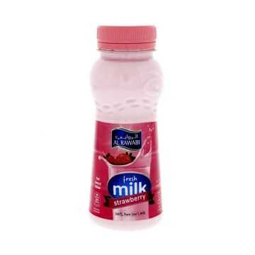 Al Rawabi Strawberry Milk 200 ml